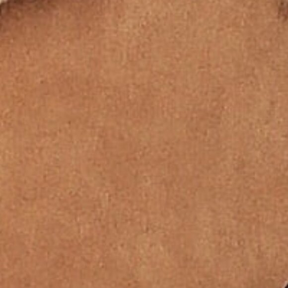 💋STUNNING!💋CHIC ATTITUDE Shearling Suede Cropped Double-Breasted Coat in Camel - Picture 5 of 16